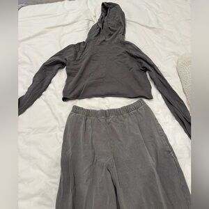 Grey Sweatsuit - Brandy Melville